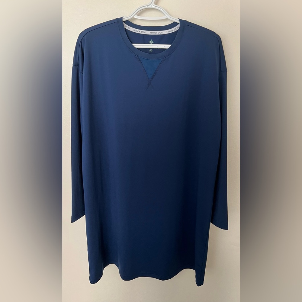 NWT Tuckernuck Navy Long Sleeve Corinne Sport Dress - Picture 4 of 10